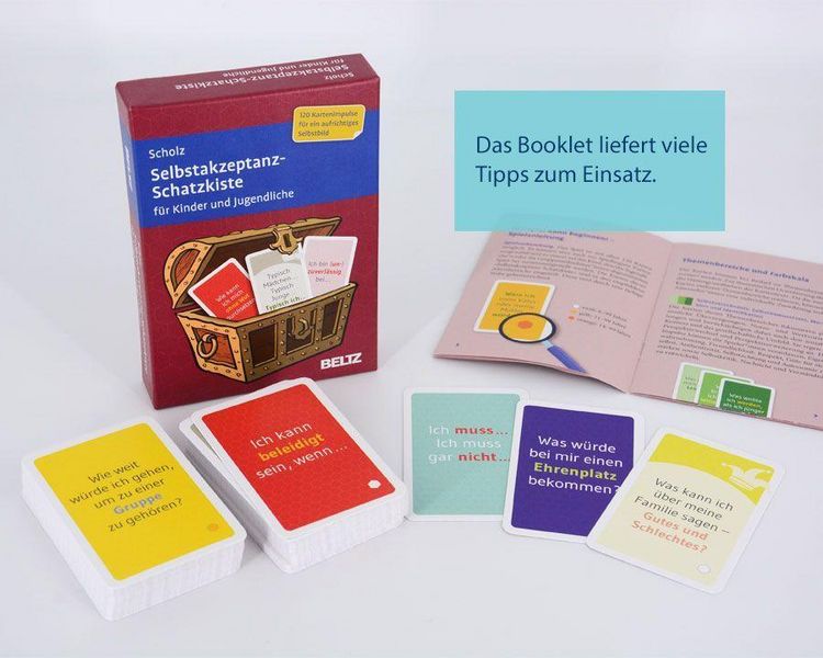 Produktbild: Selbstakzeptanz-Schatzkiste f&uuml;r Kinder und Jugendliche