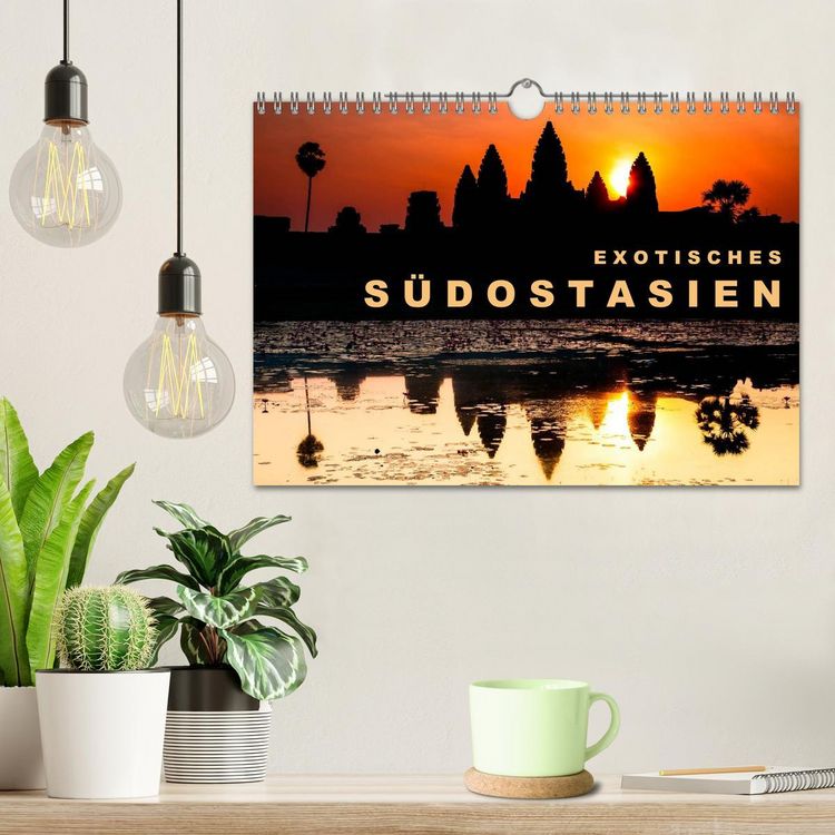 Produktbild: EXOTISCHES S&Uuml;DOSTASIEN (Wandkalender 2026 DIN A4 quer), CALVENDO Monatskalender