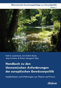 Produktbild: Handbuch zu den &ouml;konomischen Anforderungen der europ&auml;ischen Gew&auml;sserpolitik