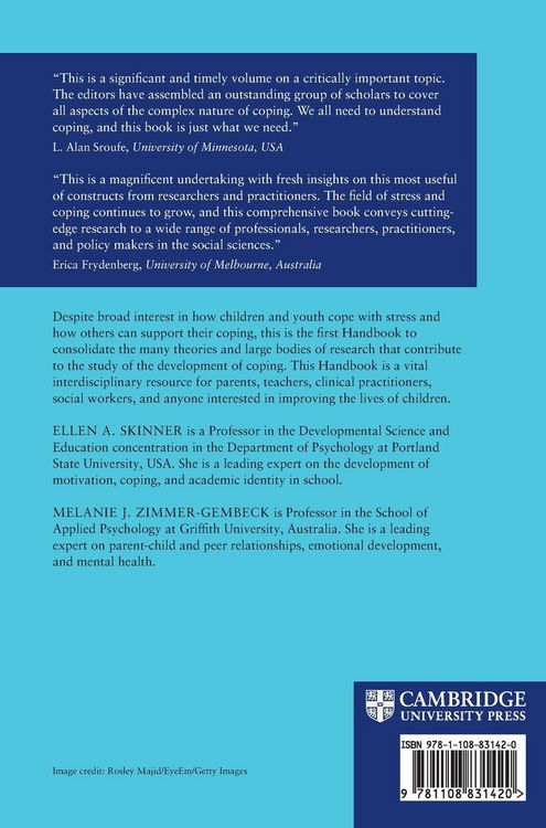 Produktbild: The Cambridge Handbook of the Development of Coping
