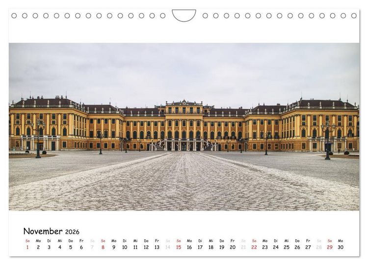 Produktbild: Wiener Eindr&uuml;cke (Wandkalender 2026 DIN A4 quer), CALVENDO Monatskalender