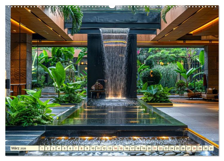 Produktbild: Biophilic Design - Verbundenheit mit der Natur (Wandkalender 2026 DIN A2 quer), CALVENDO Monatskalender