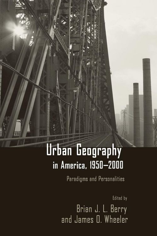 Produktbild: Urban Geography in America, 1950-2000