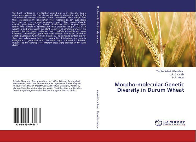Produktbild: Morpho-molecular Genetic Diversity in Durum Wheat