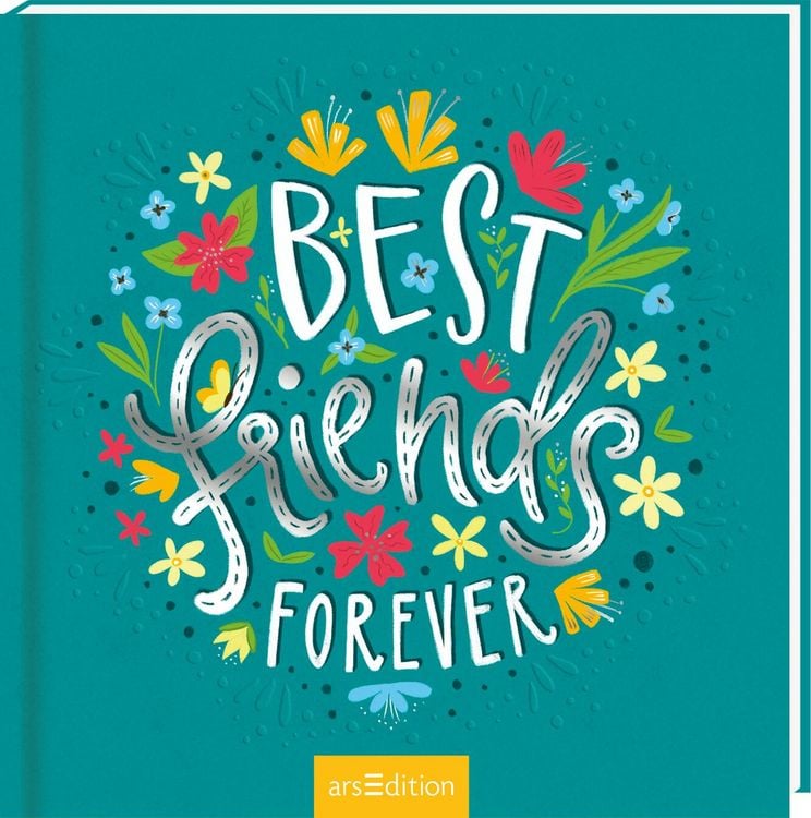 Produktbild: Freundebuch Best Friends Forever (Handlettering)