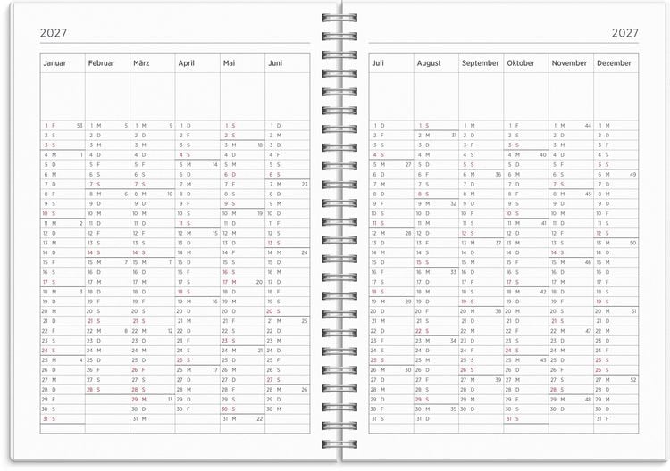 Produktbild: Kalender 26/27 Senator A5 Star
