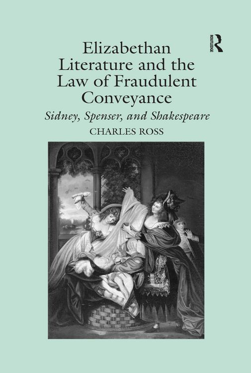 Produktbild: Elizabethan Literature and the Law of Fraudulent Conveyance