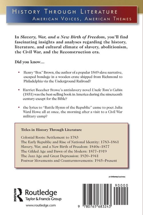 Produktbild: Slavery, War, and a New Birth of Freedom