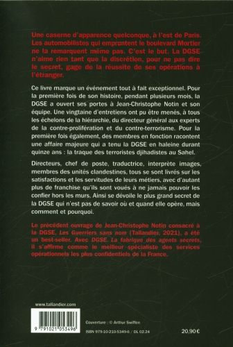 Produktbild: DGSE : la fabrique des agents secrets