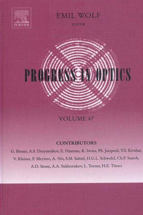 Produktbild: Progress in Optics