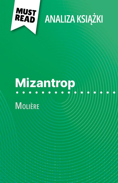Produktbild: Mizantrop ksiazka Moli&egrave;re (Analiza ksiazki)