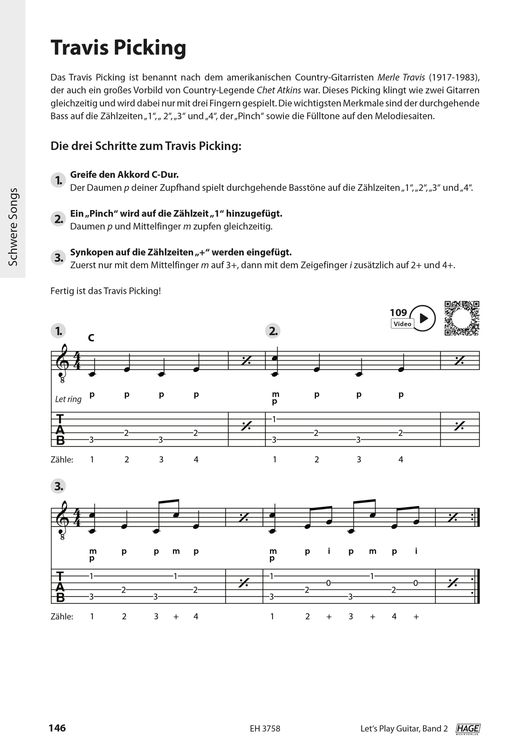 Produktbild: Let's Play Guitar - Band 2 mit 2 CDs und QR-Codes