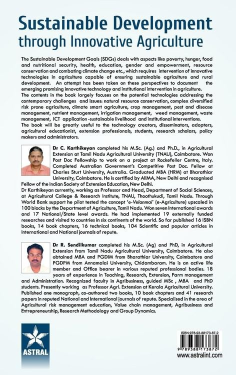 Produktbild: Sustainable Development through Innovative Agriculture