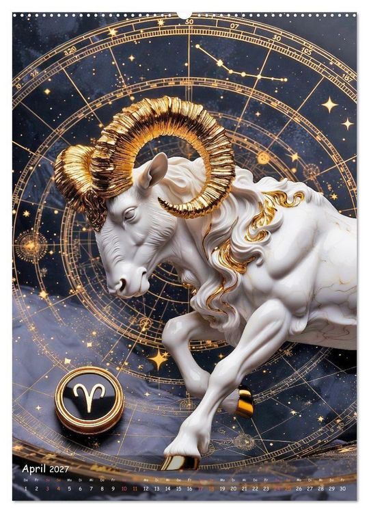Produktbild: Zodiac Cosmos (hochwertiger Premium Wandkalender 2027 DIN A2 hoch), Kunstdruck in Hochglanz