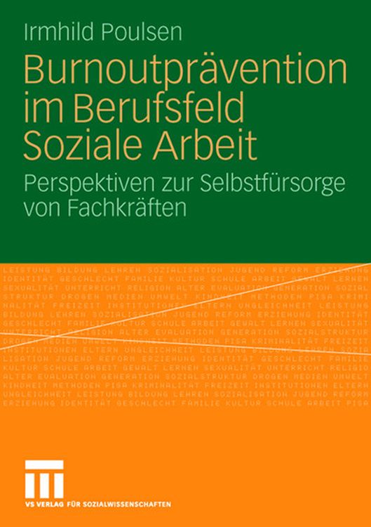 Produktbild: Burnoutpr&auml;vention im Berufsfeld Soziale Arbeit