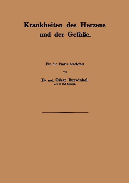 Produktbild: Krankheiten des Herzens und der Gef&auml;&beta;e