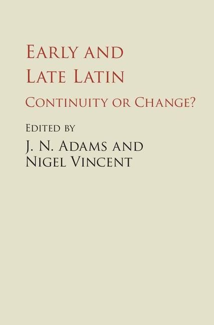 Produktbild: Early and Late Latin