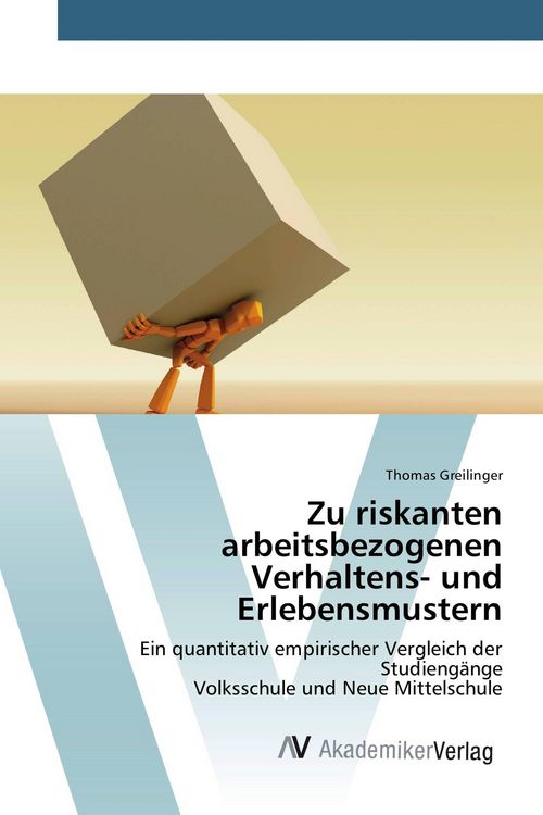 Produktbild: Zu riskanten arbeitsbezogenen Verhaltens- und Erlebensmustern