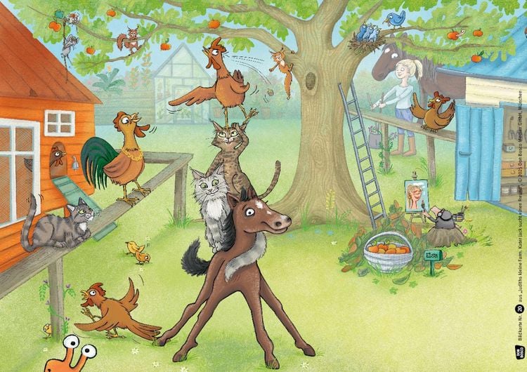 Produktbild: Judiths kleine Farm. Kater Jack sucht einen Freund. Kamishibai Bildkartenset