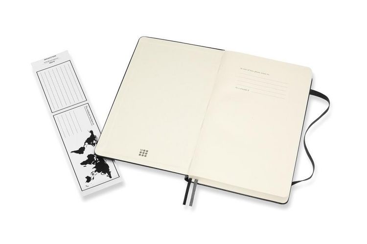 Produktbild: Moleskine Notizbuch Large/A5, Punktraster, Erweiterte Seitenanzahl, Schwarz