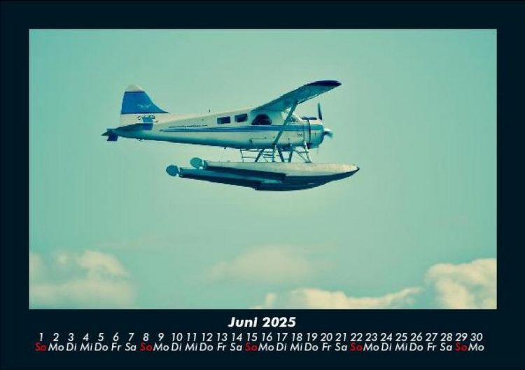 Produktbild: Flugzeuge 2025 Fotokalender DIN A5