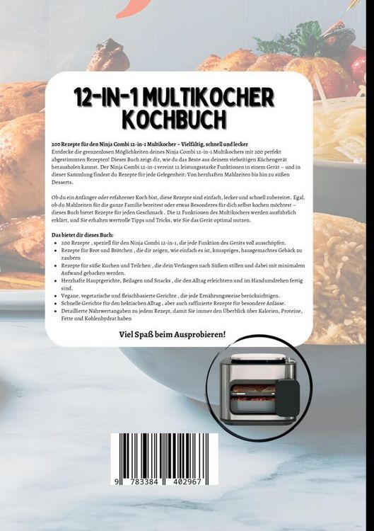 Produktbild: Ninja Combi Kochbuch- 200 Rezepte