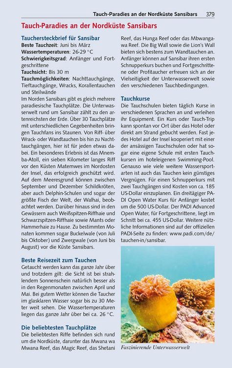 Produktbild: TRESCHER Reisef&uuml;hrer Tansania und Sansibar