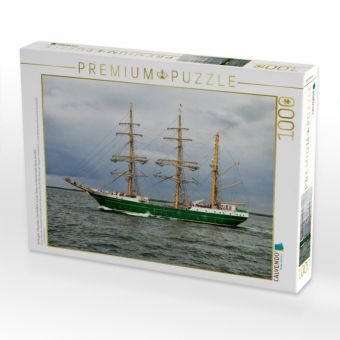 Produktbild: CALVENDO Puzzle Gro&szlig;segler "Alexander v. Humboldt II" auf der Ostsee vor Warnem&uuml;nde, Hanse Sail 2013 | 1000 Teile Lege-Gr&ouml;&szlig;e 64x48cm Foto-Puzzle f&uuml;r gl&uuml;ckliche Stunden