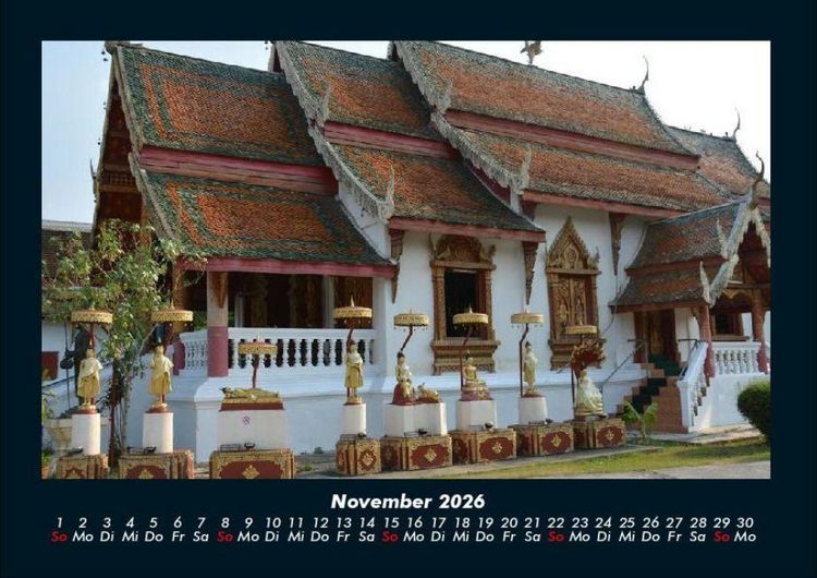 Produktbild: Tempel 2026 Fotokalender DIN A4