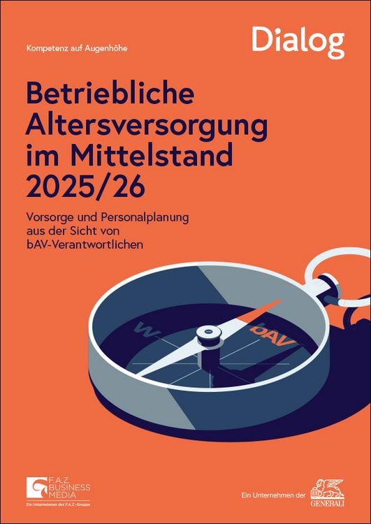 Produktbild: Betriebliche Altersversorgung im Mittelstand 2025-26