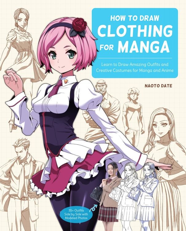 Produktbild: How to Draw Clothing for Manga