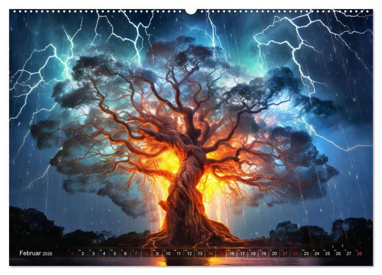 Produktbild: G&ouml;tterd&auml;mmerung - Der Ragnar&ouml;k in der nordischen Mythologie (Wandkalender 2026 DIN A2 quer), CALVENDO Monatskalender