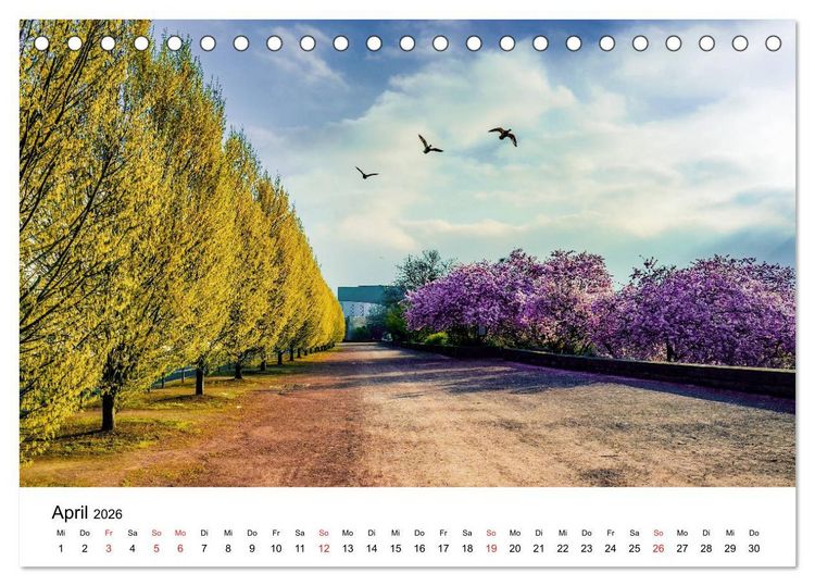 Produktbild: Kassel - Morgenlicht (Tischkalender 2026 DIN A5 quer), CALVENDO Monatskalender