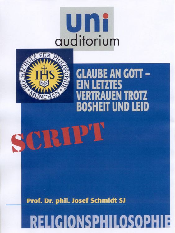 Produktbild: Religionsphilosophie, Teil 6