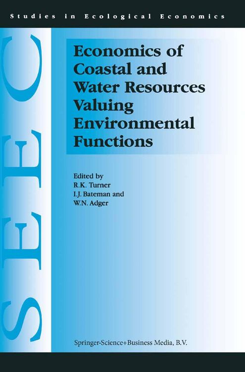 Produktbild: Economics of Coastal and Water Resources: Valuing Environmental Functions