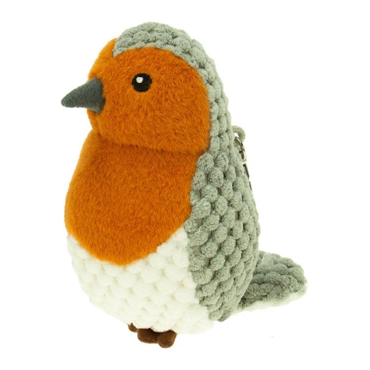 Produktbild: TR&Ouml;TSCH - Unsere Vogelwelt Pl&uuml;sch-Rotkehlchen 12 cm mit Karabiner