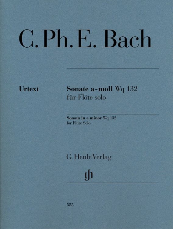 Produktbild: Carl Philipp Emanuel Bach - Flötensonate a-moll Wq 132