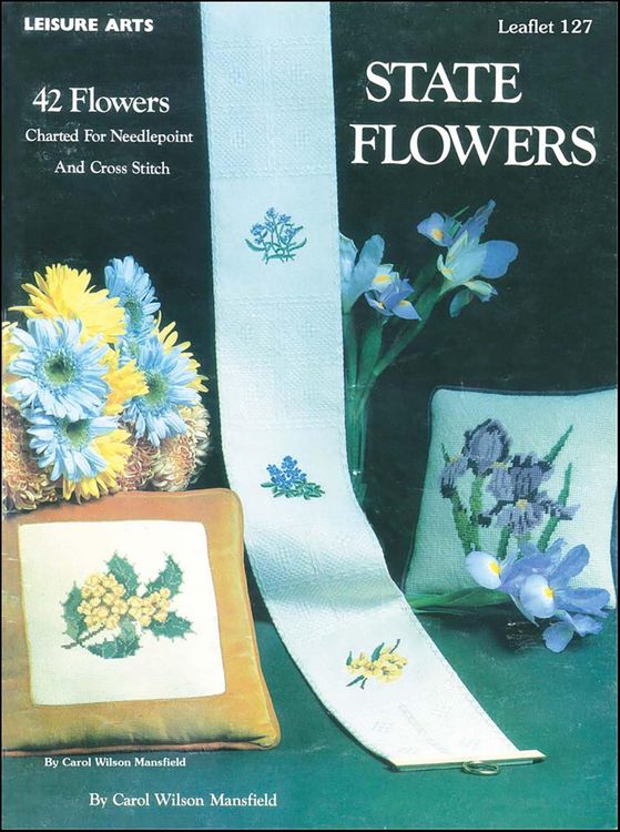 Produktbild: State Flowers Cross Stitch