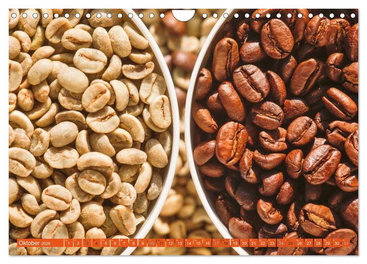 Produktbild: Kaffee (Wandkalender 2026 DIN A4 quer), CALVENDO Monatskalender