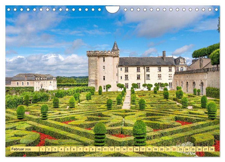 Produktbild: Ch&acirc;teaux. Im Tal der Loire (Wandkalender 2026 DIN A4 quer), CALVENDO Monatskalender