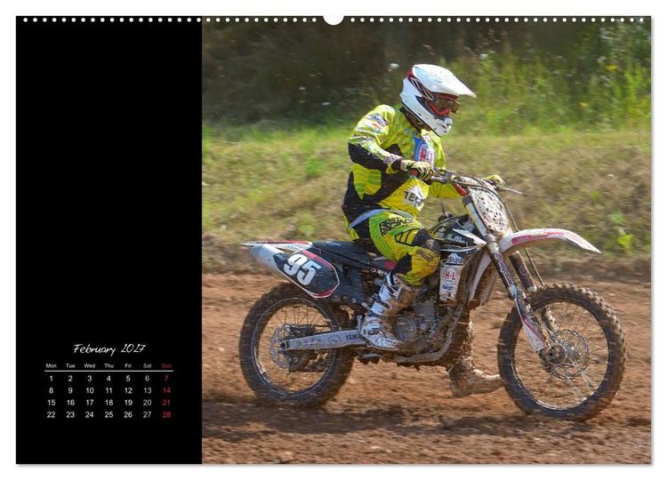 Produktbild: Motocross - MX UK-Version (High Quality Premium Wall Calendar 2027 DIN A2 landscape),CALVENDO 12 Month Wall Calendar