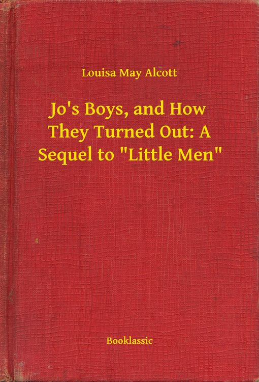 Produktbild: Jo's Boys, and How They Turned Out: A Sequel to "Little Men"
