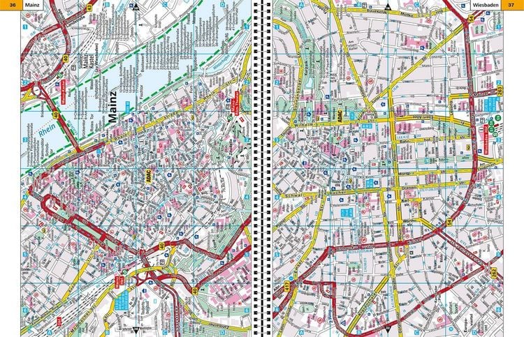 Produktbild: ADAC Stadtatlas Rhein-Main, Frankfurt 1:20.000