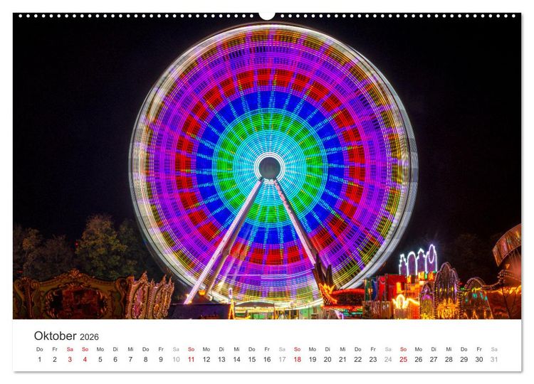 Produktbild: D&auml;mmerung in der Metropolregion Rhein-Neckar (Wandkalender 2026 DIN A2 quer), CALVENDO Monatskalender
