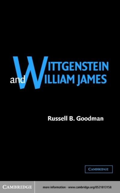 Produktbild: Wittgenstein and William James