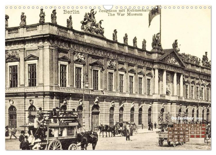 Produktbild: Gr&uuml;&szlig;e aus Berlin &ndash; Die Stadt in historischen Ansichten (Wandkalender 2026 DIN A3 quer), CALVENDO Monatskalender