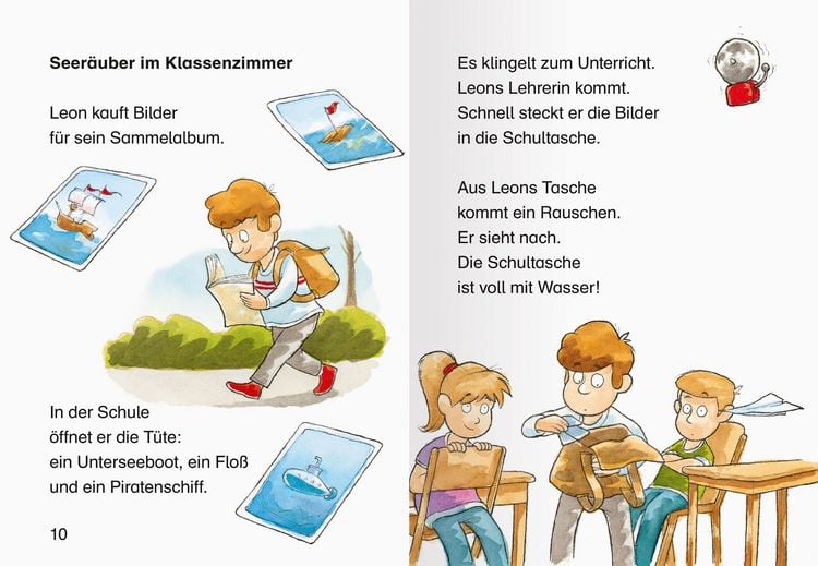 Leserabe - Sonderausgaben: Spannende Erstlesegeschichten von Fußballfreunden und Piraten