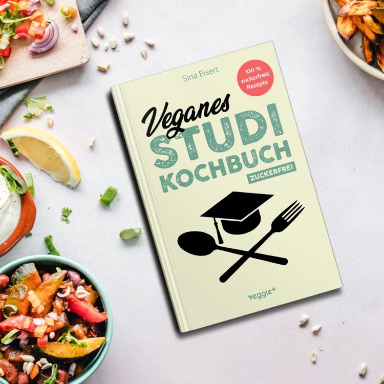 Produktbild: Veganes Studi-Kochbuch (zuckerfrei)