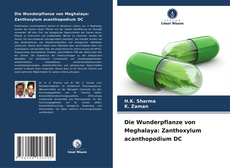 Produktbild: Die Wunderpflanze von Meghalaya: Zanthoxylum acanthopodium DC