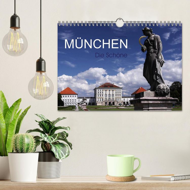 Produktbild: M&uuml;nchen - Die Sch&ouml;ne (Wandkalender 2026 DIN A4 quer), CALVENDO Monatskalender